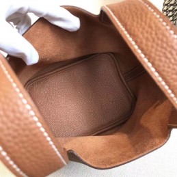 Replica Hermes Brown Picotin Lock 22 Bag