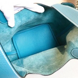 Replica Hermes Turquoise Picotin Lock 22 Bag