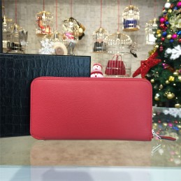 Replica Hermes Red Azap Classic Wallet