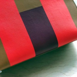 Replica Hermes Brown Red Colorblock Kelly 28 Bag