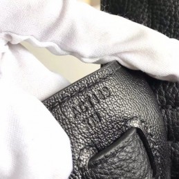 Replica Hermes Black Kelly 28 Charm Strap Bag