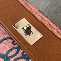 Replica Hermes Pink Kelly 2424 29 Bag