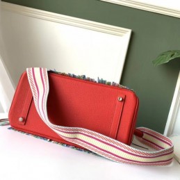 Replica Hermes Red Rainbow Stripe Birkin 30 Bag