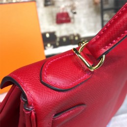 Replica Hermes Red Kelly 28 Bag With Twilly Handle