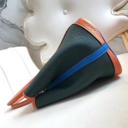 Replica Hermes Dark Green Garden Party 30 Colorblock Bag