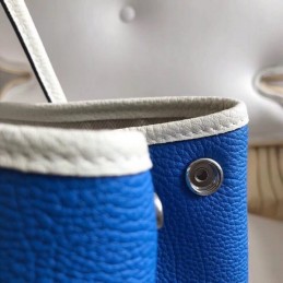 Replica Hermes Blue Garden Party 30 Colorblock Bag