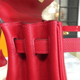 Replica Hermes Red Kelly 28 Bag With Twilly Handle