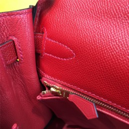 Replica Hermes Red Kelly 28 Bag With Twilly Handle