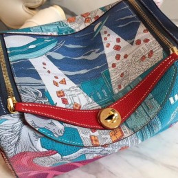 Replica Hermes Multicolor Lindy Artburo 30 Bag