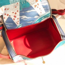 Replica Hermes Multicolor Lindy Artburo 30 Bag