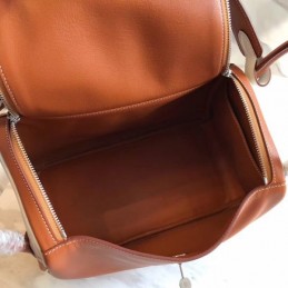 Replica Hermes Brown Lindy Artburo 30 Bag