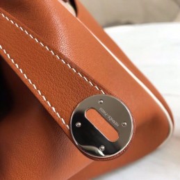 Replica Hermes Brown Lindy Artburo 30 Bag