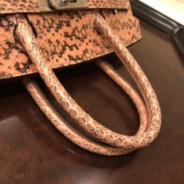Replica Hermes Tan Monogram Print Birkin 30 Bag