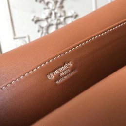 Replica Hermes Brown Print Halzan 31 Bag