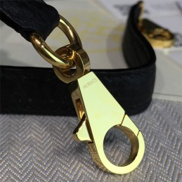 Replica Hermes Black Kelly 28 Gold Hardware Bag