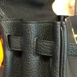 Replica Hermes Black Kelly 28 Gold Hardware Bag