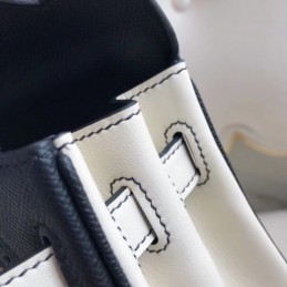 Replica Hermes White Yellow Print Kelly 32 Bag
