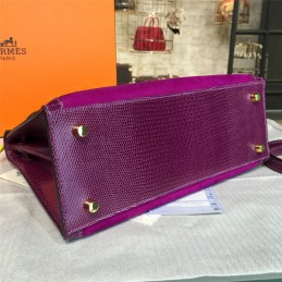 Replica Hermes Fuchsia Kelly 28 Gold Hardware Bag