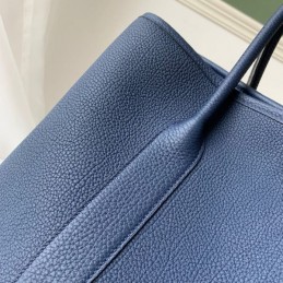 Replica Hermes Navy Blue Garden Party 36 Bag