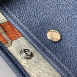 Replica Hermes Navy Blue Garden Party 36 Bag