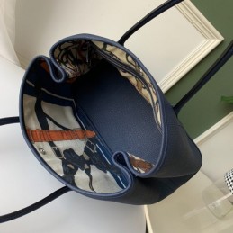 Replica Hermes Navy Blue Garden Party 36 Bag