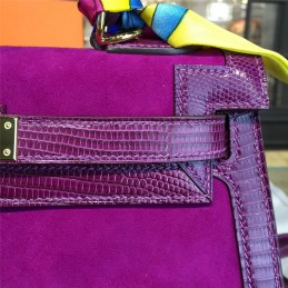 Replica Hermes Fuchsia Kelly 28 Gold Hardware Bag