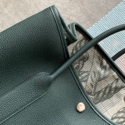 Replica Hermes Dark Green Garden Party 36 Bag