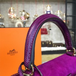 Replica Hermes Fuchsia Kelly 28 Gold Hardware Bag