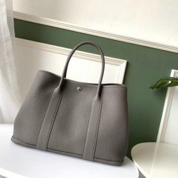 Replica Hermes Taupe Garden Party 36 Bag