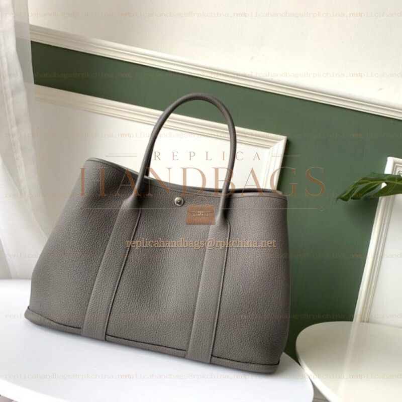Replica Hermes Taupe Garden Party 36 Bag
