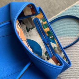 Replica Hermes Blue Garden Party 36 Bag