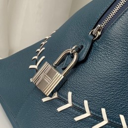 Replica Hermes Blue Baseball Stitch Bolide 45 Bag
