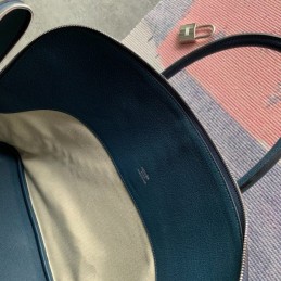 Replica Hermes Blue Baseball Stitch Bolide 45 Bag