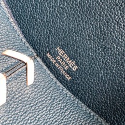 Replica Hermes Blue Baseball Stitch Bolide 45 Bag