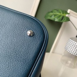 Replica Hermes Blue Baseball Stitch Bolide 45 Bag