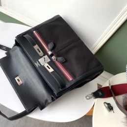 Replica Hermes Black Colorblock Kelly 32 Bag