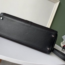 Replica Hermes Black Colorblock Kelly 32 Bag