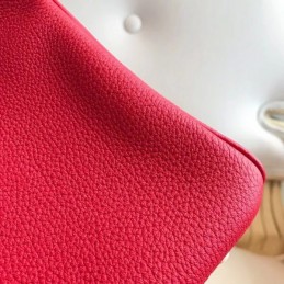 Replica Hermes Red Black Kelly 25 Crocodile Leather Bag