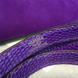 Replica Hermes Purple Kelly 28 Gold Hardware Bag