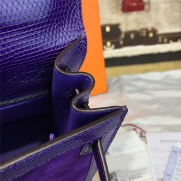 Replica Hermes Purple Kelly 28 Gold Hardware Bag