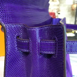 Replica Hermes Purple Kelly 28 Gold Hardware Bag