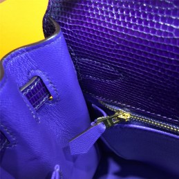 Replica Hermes Purple Kelly 28 Gold Hardware Bag