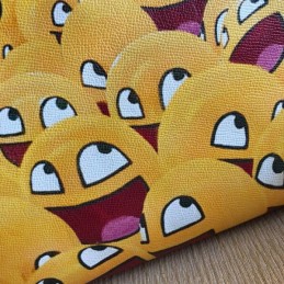 Replica Hermes Yellow Cartoon Print Kelly 32 Bag