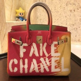 Replica Hermes Yellow Fake Chanel Birkin 30 Bag