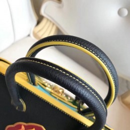 Replica Hermes Green Yellow Dragon Print Birkin 30 Bag