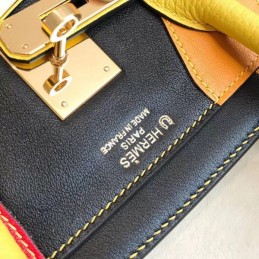 Replica Hermes Yellow Dragon Print Birkin 30 Bag