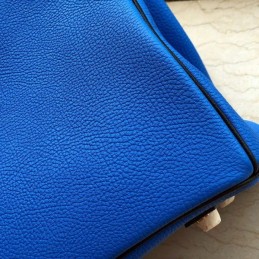 Replica Hermes Blue Crocodile Leather Birkin 30 Bag