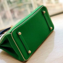 Replica Hermes Green Pink Crocodile Leather Birkin 30 Bag