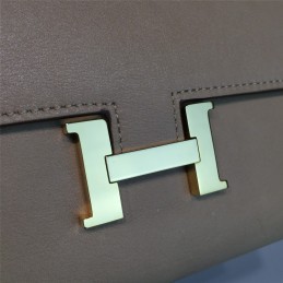Replica Hermes Cream Constance Long Wallet