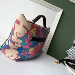 Replica Hermes Multicolor Print Kelly 2424 29 Bag